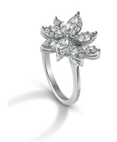Ring Damiani Woman Emozioni in White Gold Diamante 20067794 - 20067794